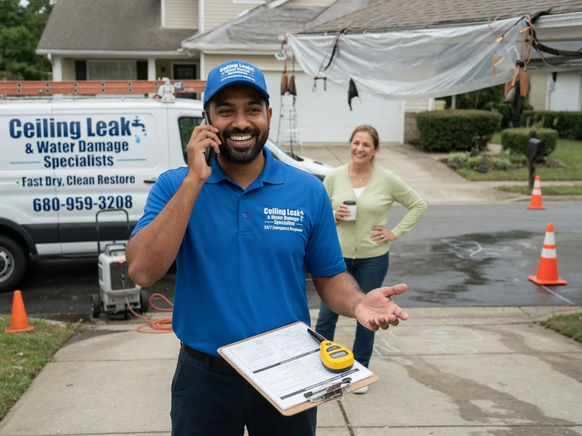 Ceiling Leak Cleanup Richmond, UT FAQs